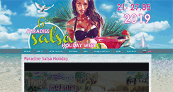 Desktop Screenshot of paradisesalsaholiday.com